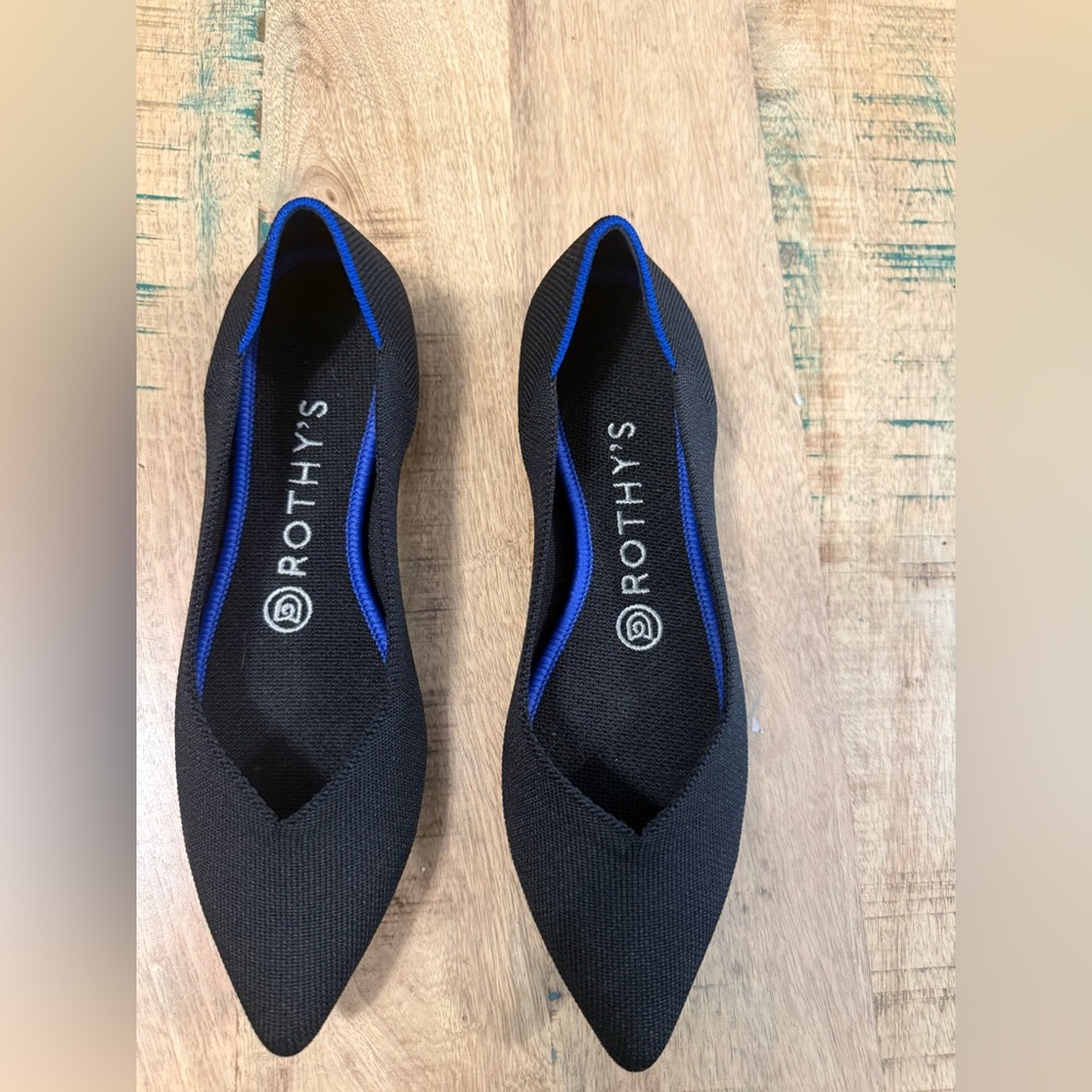 Rothy's Black Flats